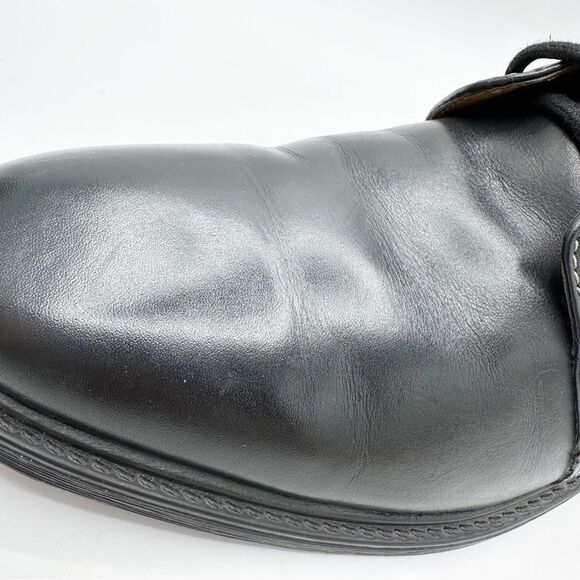 BOSTONIAN Leather Brently Style Chukka Low Boot Shoe BLACK Mens Size 11.5 - Picture 9 of 16